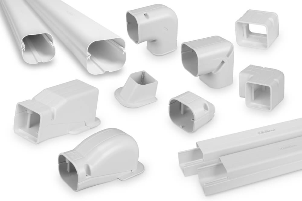 อุปกรณ์ข้อแยก 3 ทาง รางครอบท่อแอร์ UTJ-75 (75 มม.) TYPE JOINT UPC UPVC DUCT LINER_5